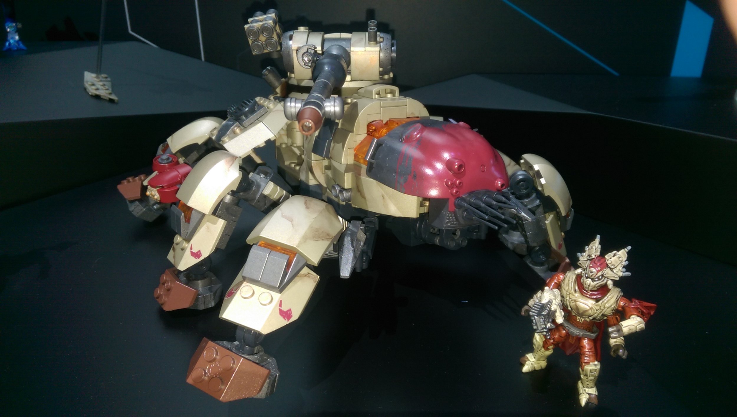 The Spider Tank in Mega Blok form