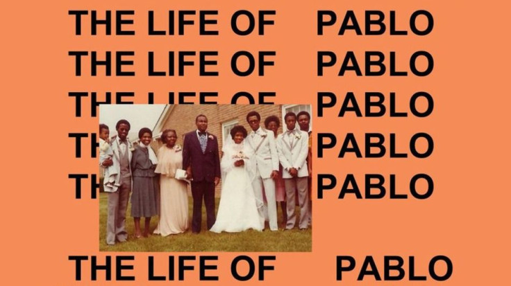 The album cover for Kanye West's 'The Life of Pablo'