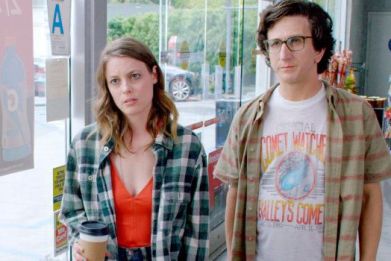 Mickey (Gillian Jacobs) and Gus (Paul Rust) in Netflix's new comedy, Love.