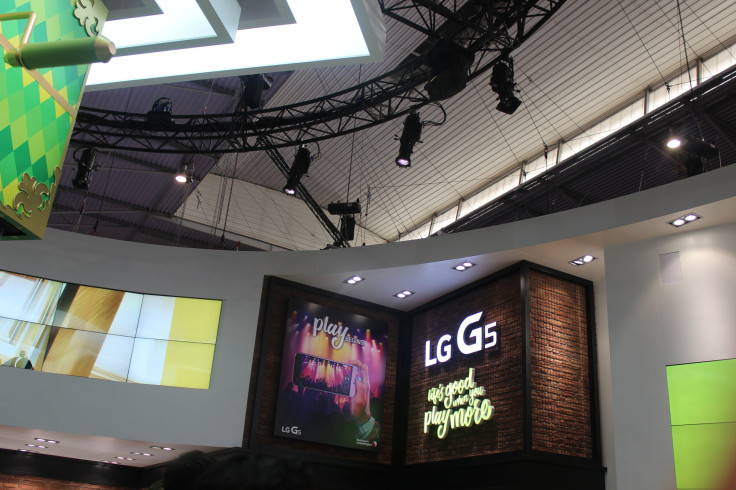 LG Booth At Mobile World Congress 2015
