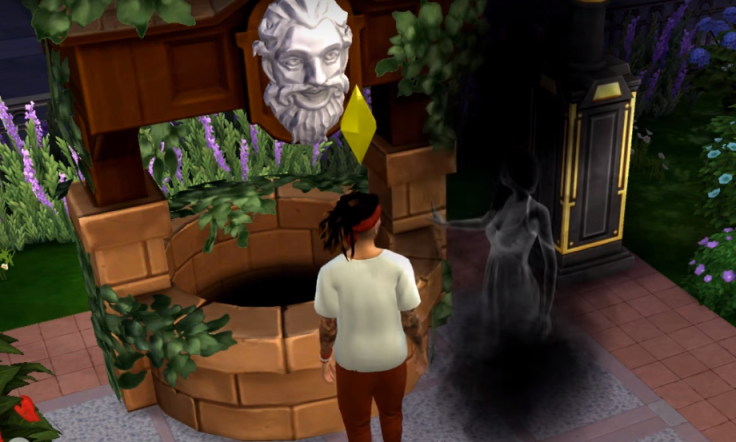 Your Sim may end up with a ghost girlfriend after wishing for romance. 