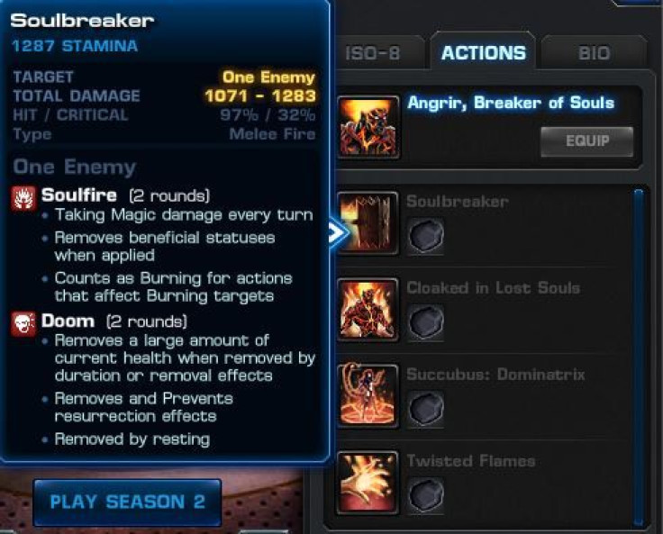 Angrir's first attack in Avengers Alliance