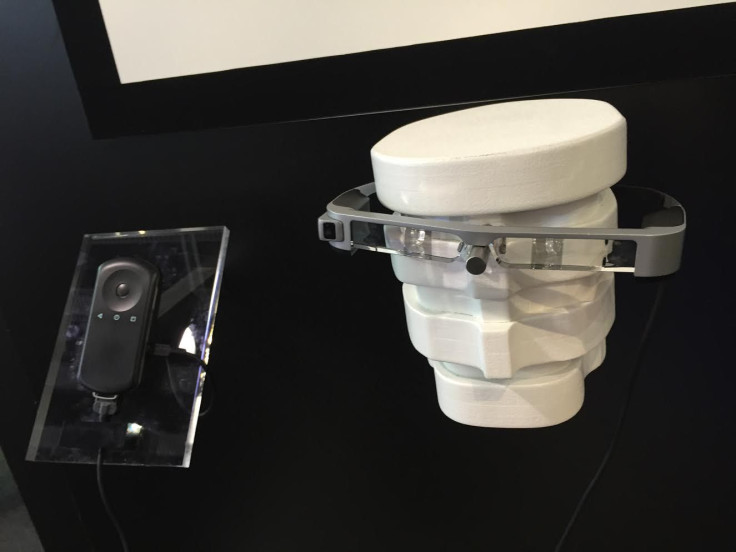 EPSON debuted the Moverio BT-300 at MWC 2016 in Barcelona. The AR glasses only weigh 2 ounces. 