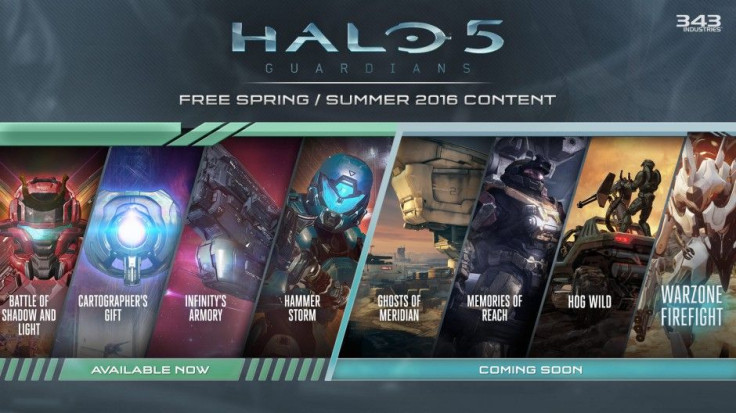 Halo 5: Guardians: Free Spring and Summer Content Preview.