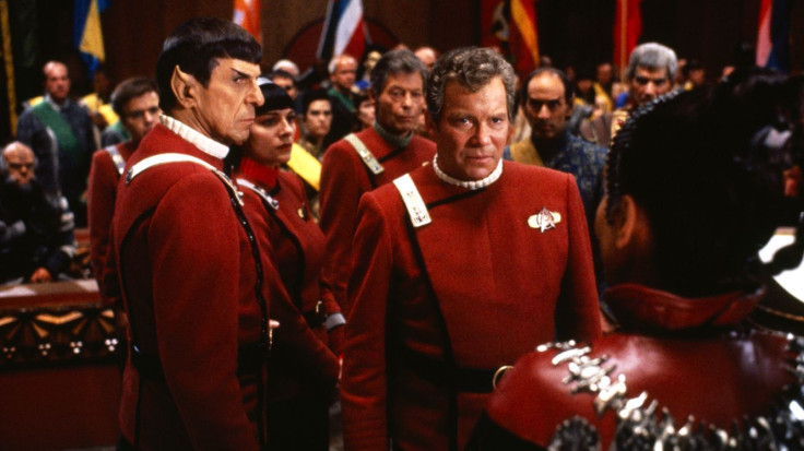 Spock, Bones, and Captain Kirk in 'Star Trek VI: The Undiscovered Country.'