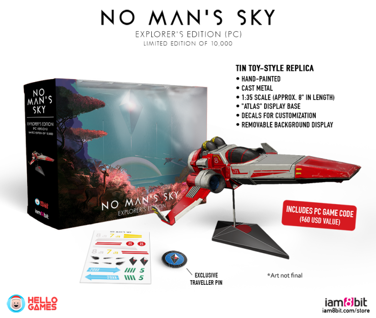 The Explorer's Edition of No Man's Sky for PC