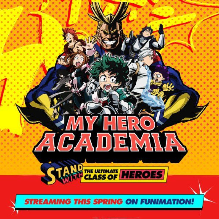 Funimation will be simulcasting the 'My Hero Academia' anime this Spring.