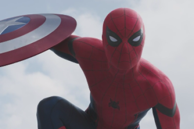 Spider-Man in the new 'Civil War' trailer