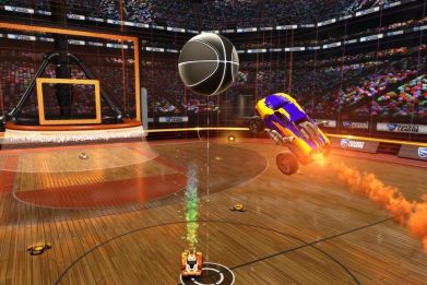 It looks like soccer and hockey won't be the only sports we can play in Rocket League this year. Find out what we know about the game's upcoming basketball mode and Dying Light paint jobs.