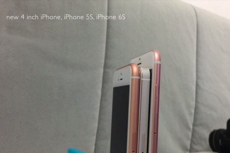 YouTube channel Beeep leaks the new rose gold 4-inch iPhone SE ahead of the March 21 Apple Event.