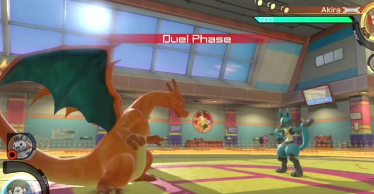 The duel phase in Pokken Tournament