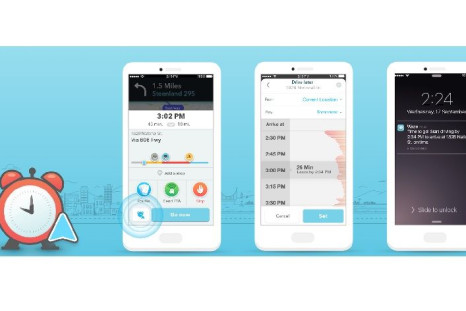 GPS app Waze has a new feature that will help people arrive at their destination on time.
