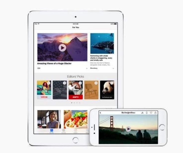 The News app gets more personal in iOS 9.3, Apple says.  