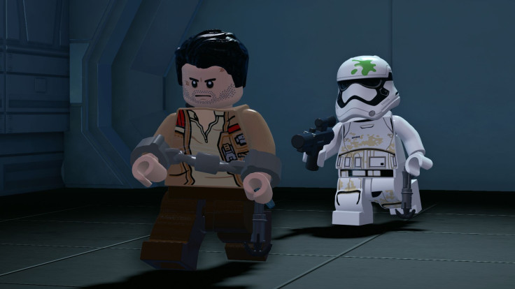 Poe getting led away in LEGO Star Wars
