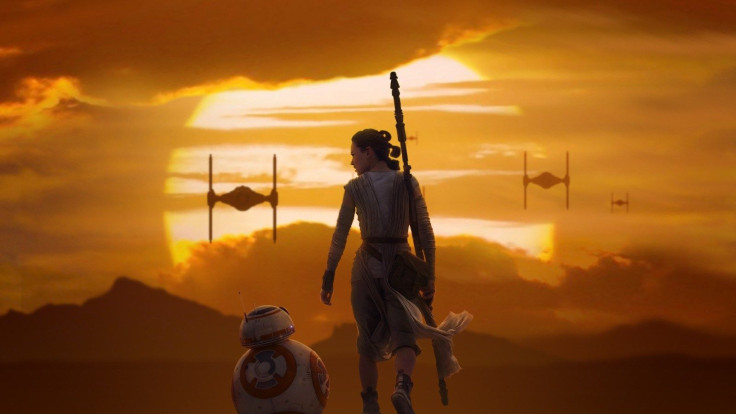 Rey and BB-8 in 'Star Wars: The Force Awakens'