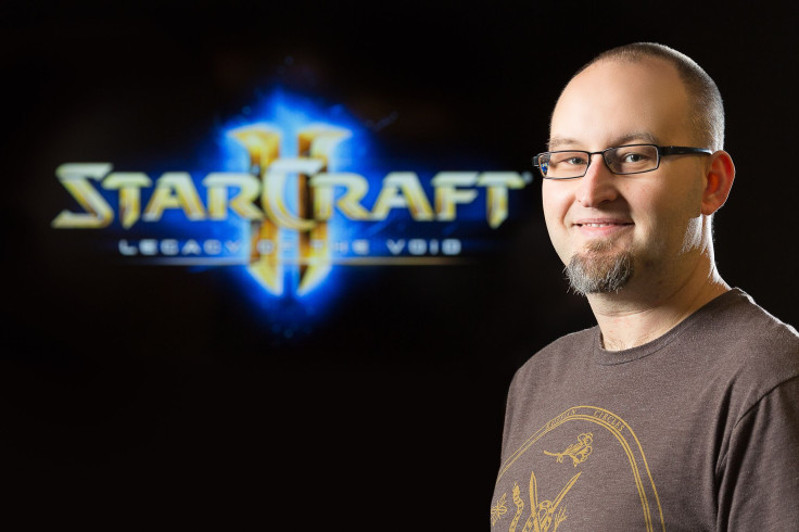 Jason Huck, lead game designer for StarCraft II.