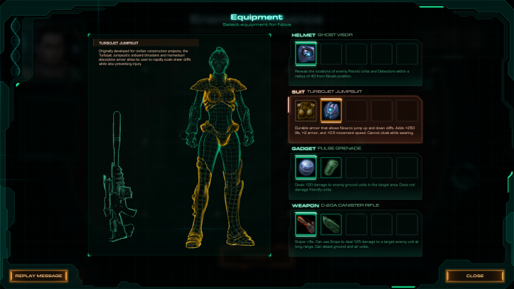 The Nova Equipment System