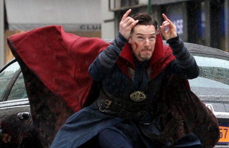 Benedict conjuring a bull. 