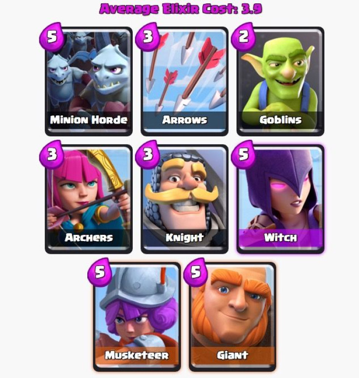 Clash Royale Deck #5 (Submitted by Jason Y.)