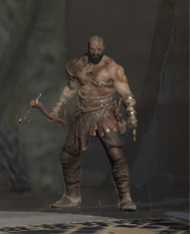 Kratos' new look in God of War 4