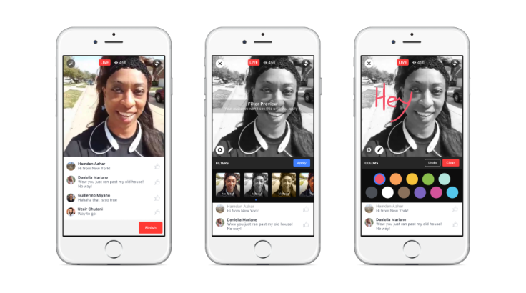 There will be interactive elements like live reactions and filters.