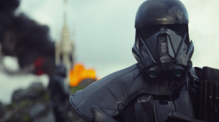 A new stormtrooper is just one of the Imperial toys trotted out in the first teaser trailer for 'Rogue One: A Star Wars Story.'