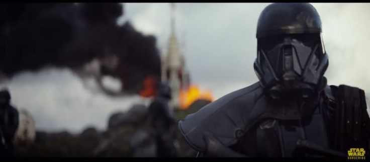 The death squad troopers in the 'Rogue One' teaser trailer.