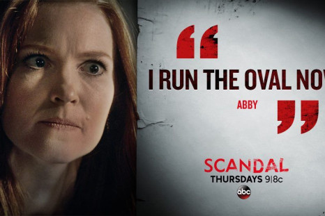 Abby and Olivia are at odds in Season 5 episode 18 of "Scandal."