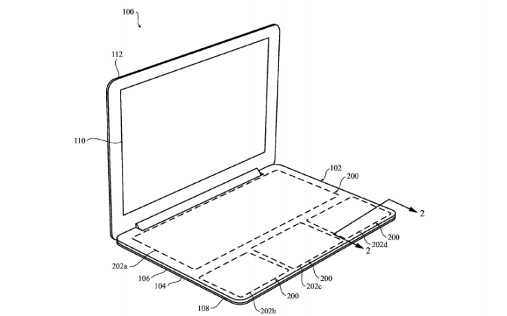 Apple Patents; MacBooks Could One Day Have Customizable, Virtual Keyboards
