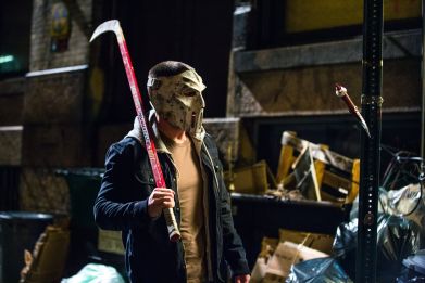 Stephen Amell stars as Casey Jones in 'Teenage Mutant Ninja Turtles: Out of the Shadows.'