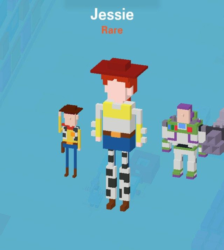 Jessie is one of three secret mystery characters from Toy Story you can unlock in Disney Crossy Road