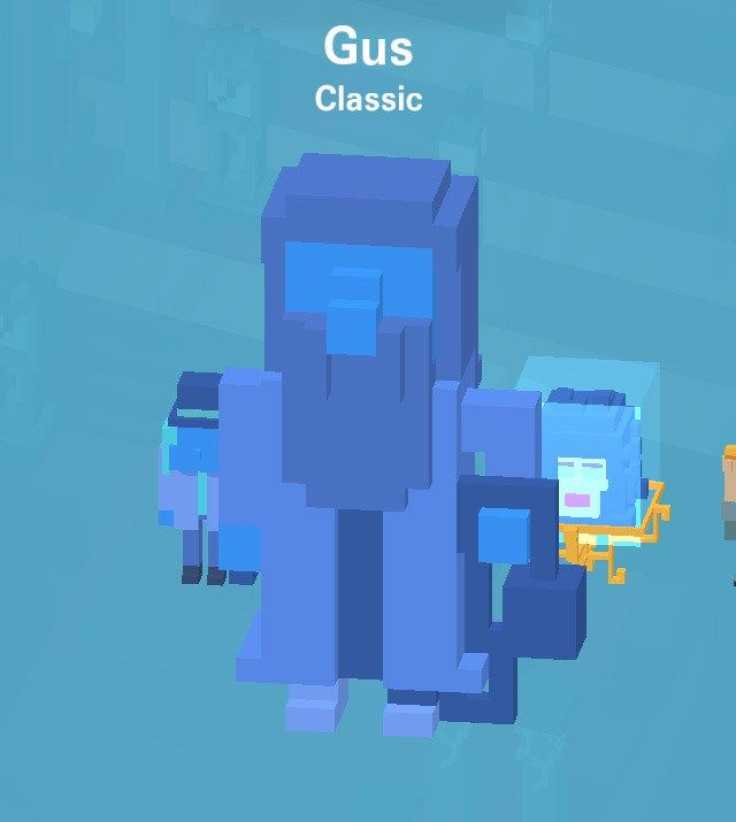 Gus is one of two secret mystery characters from Haunted Mansion you can unlock in Disney Crossy Road
