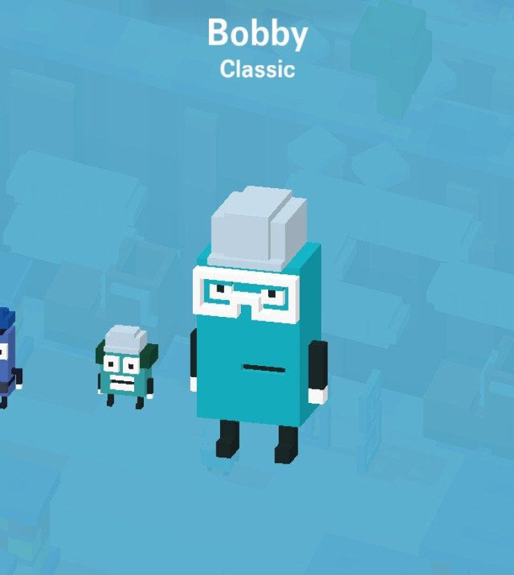 Bobby is one of two secret mystery characters from Inside Out you can unlock in Disney Crossy Road