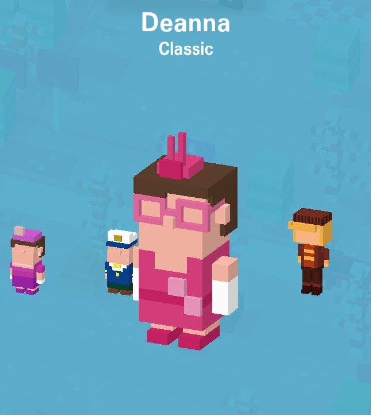Deanna is one of two secret mystery characters from Wreck-It Ralph you can unlock in Disney Crossy Road