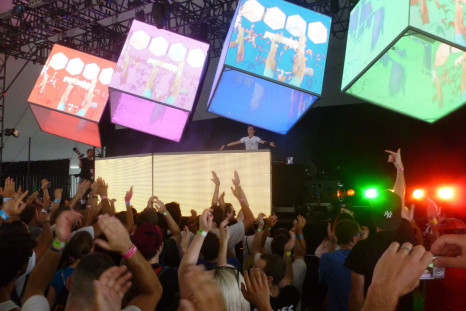 DJ Arty performing at Electric Zoo 2011