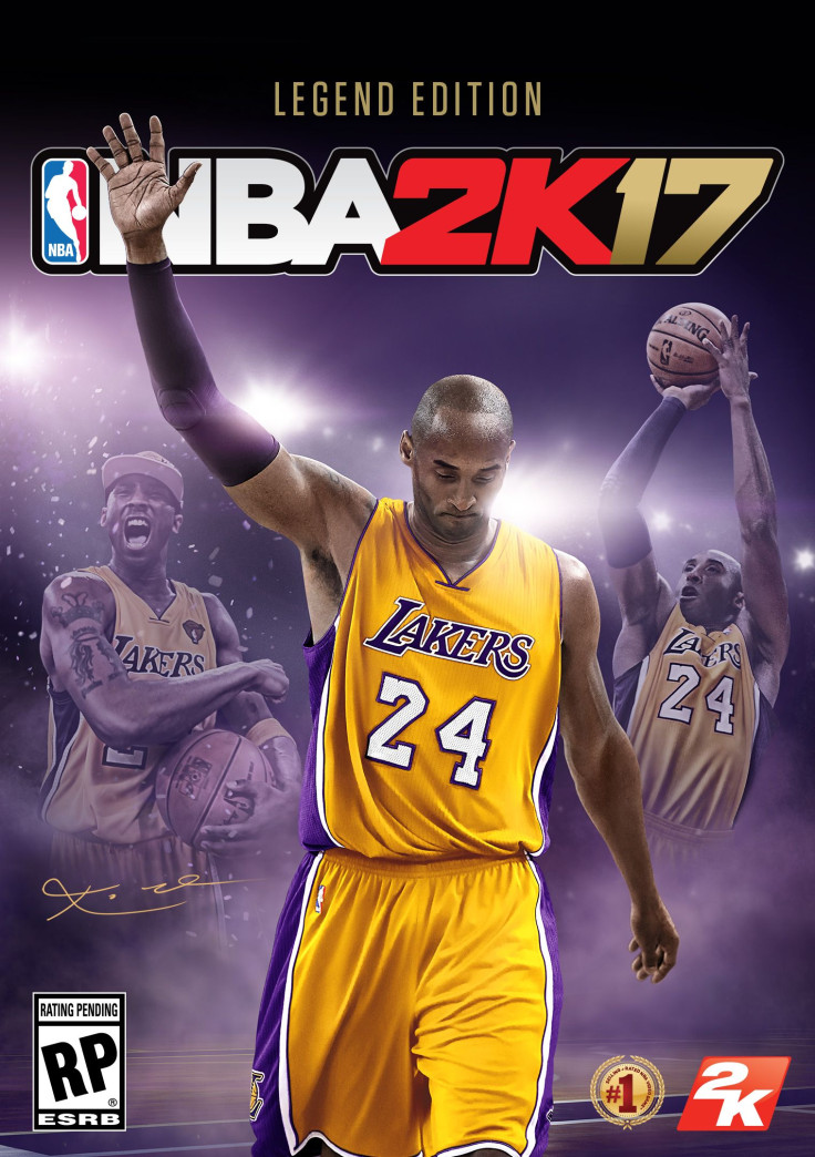 The cover to NBA 2K17 Legend Edition
