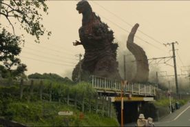 Godzilla is up to his old tricks in the first trailer for 'Godzilla: Resurgence.'