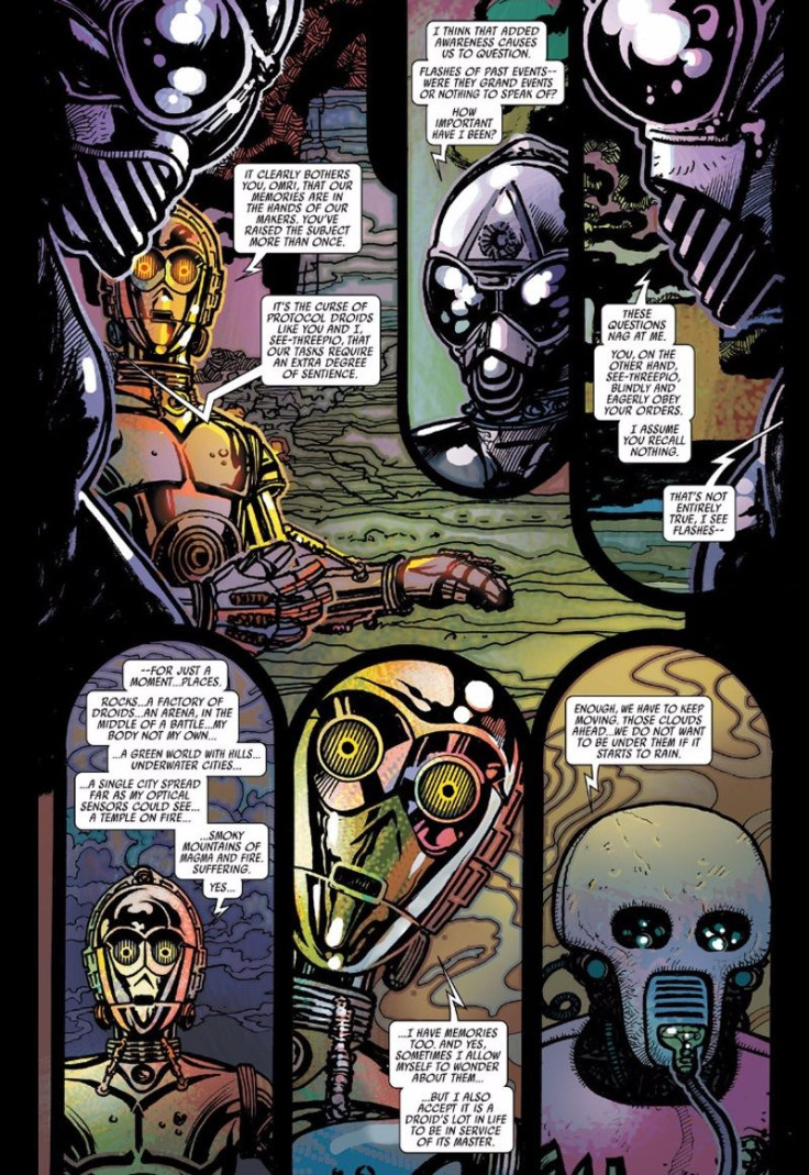 A page from Marvel's 'C-3PO #1.'