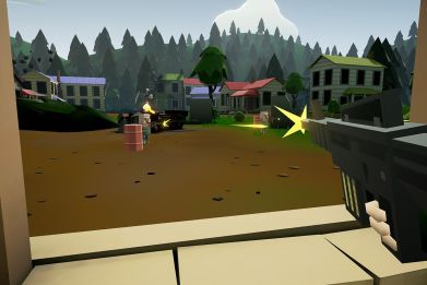 Dean Hall's new studio, RocketWerkz, has released its first project into Steam Early Access. Find out everything we know about Out Of Ammo, a new strategy game developed for the HTC Vive.