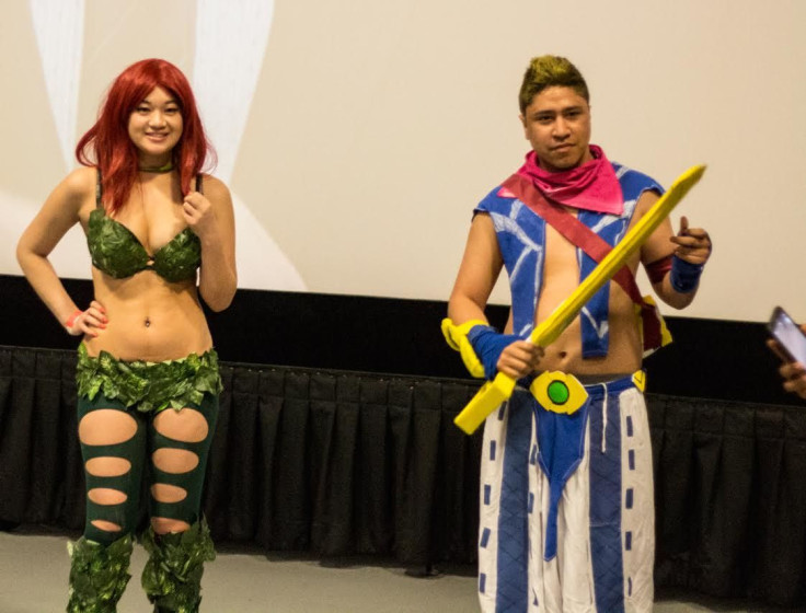 The winners of the cosplay contest