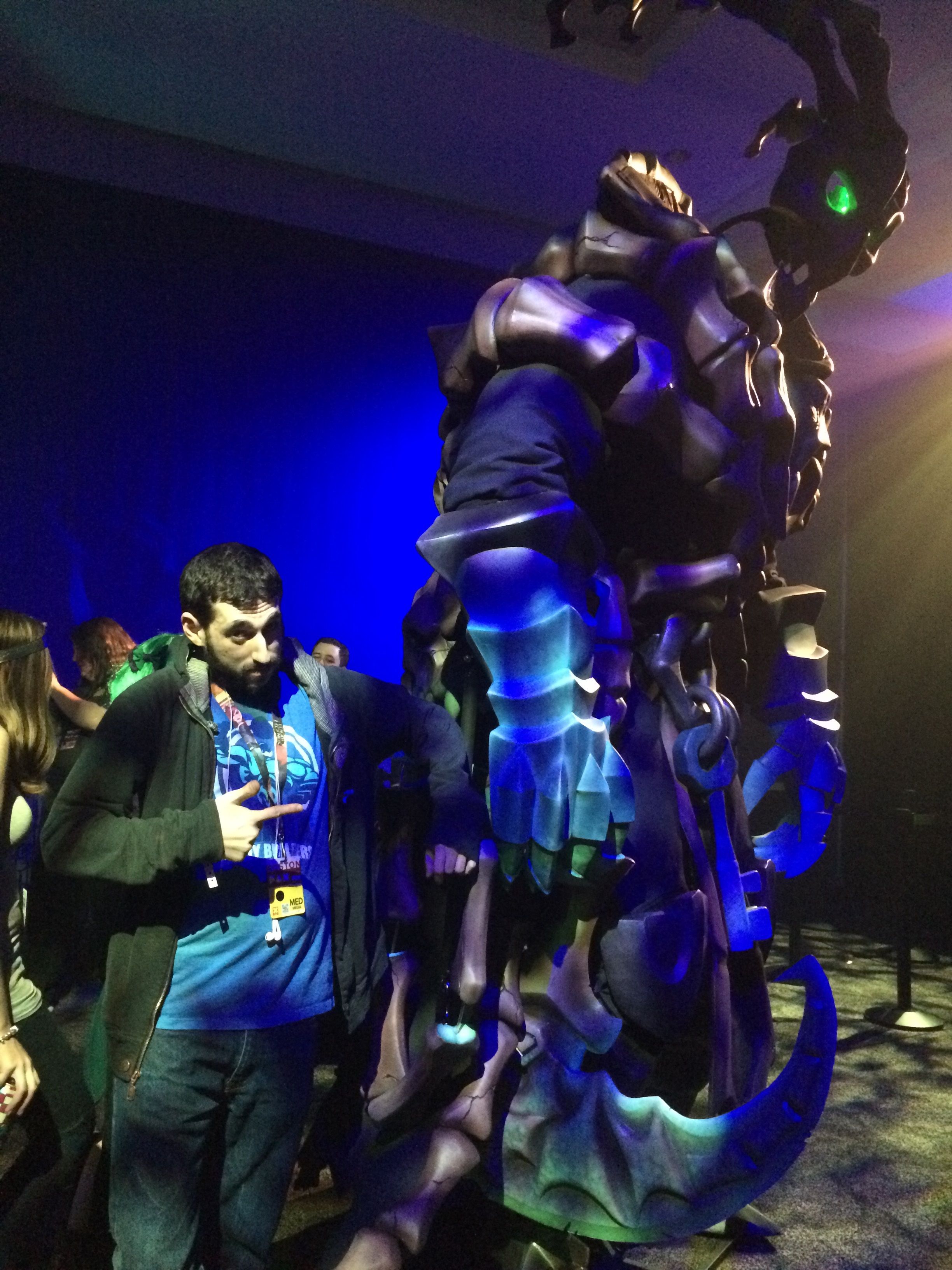 Me and my homie with the lantern