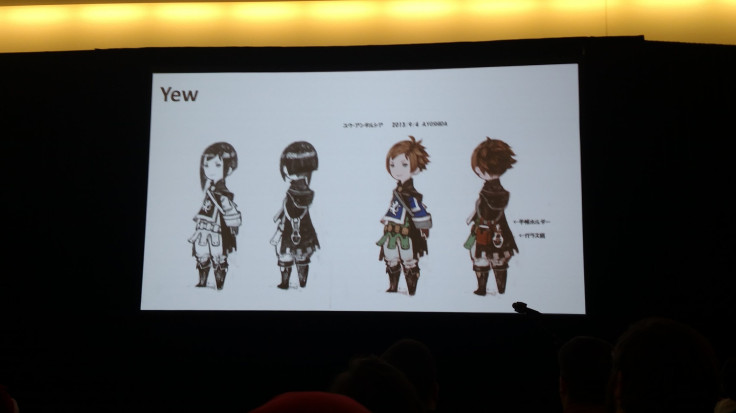 Yew's character design in Bravely Second