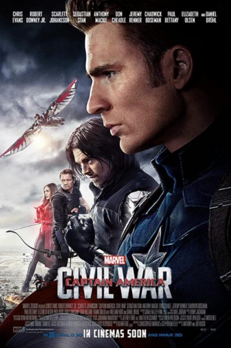 Team Captain America Poster