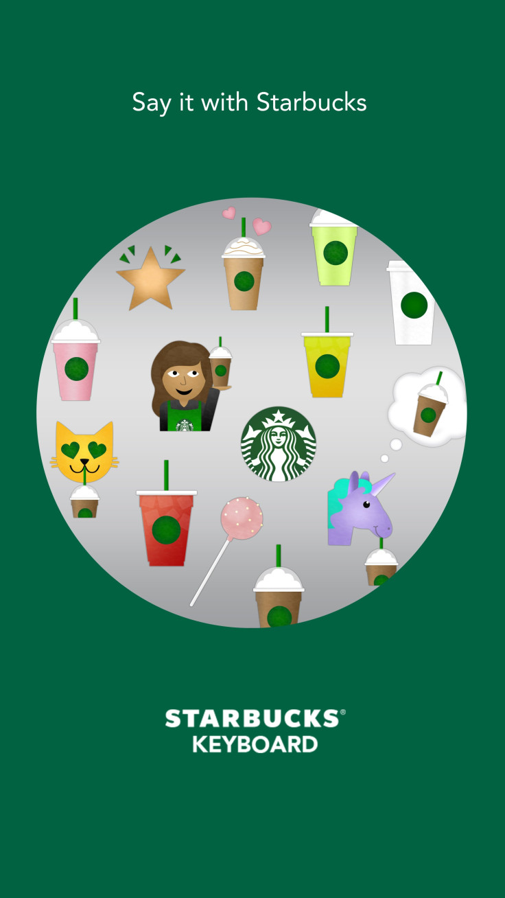 How to download Starbucks emojis. 