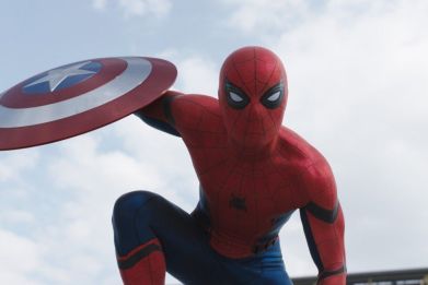 Spider-Man (played by Tom Holland) in Captain America: Civil War