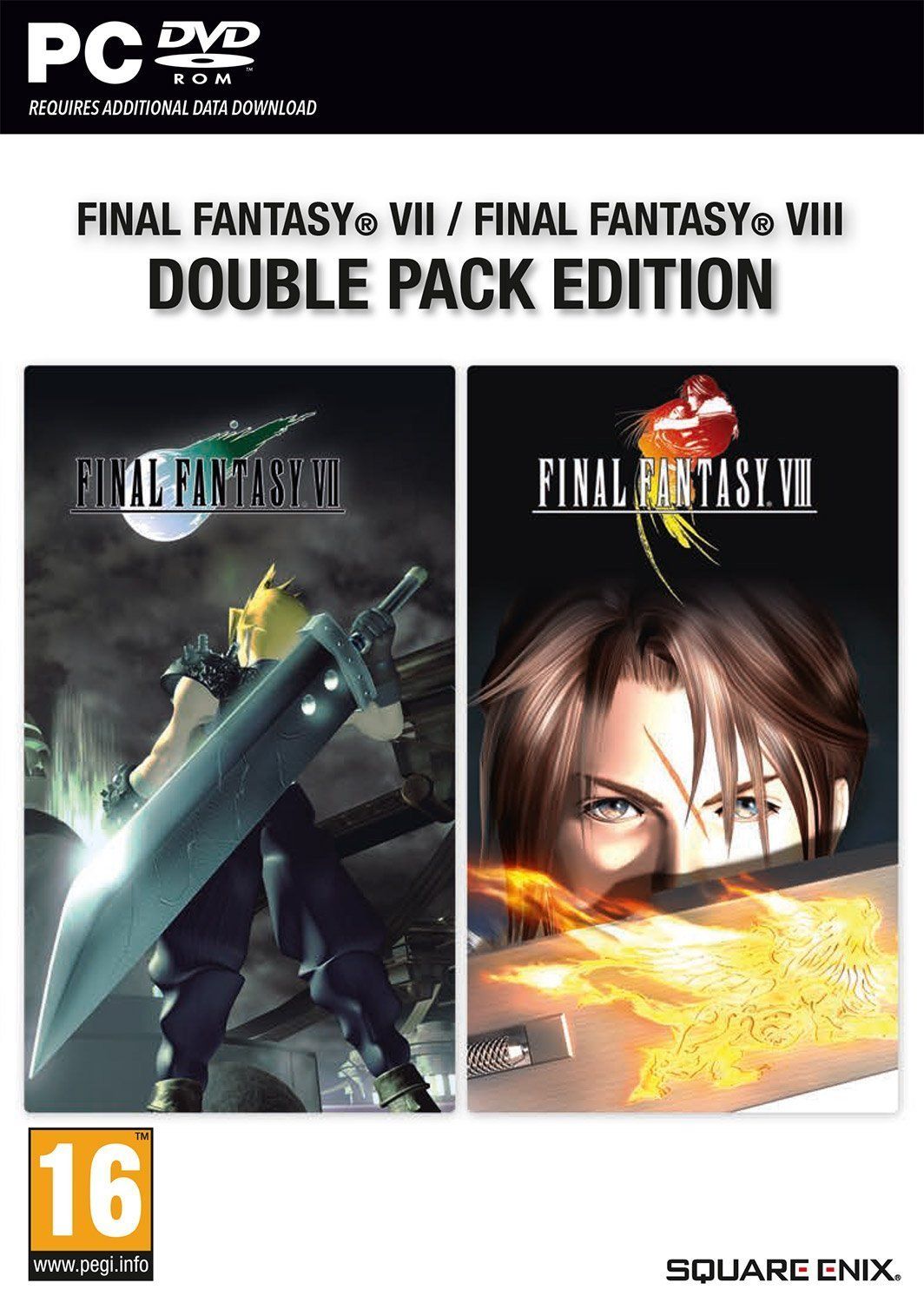 Final Fantasy 7/8 double edition will be released on Amazon UK next month.