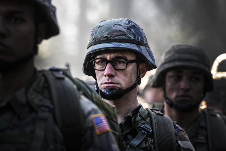 Joseph Gordon-Levitt as Edward Snowden in 'Snowden.'