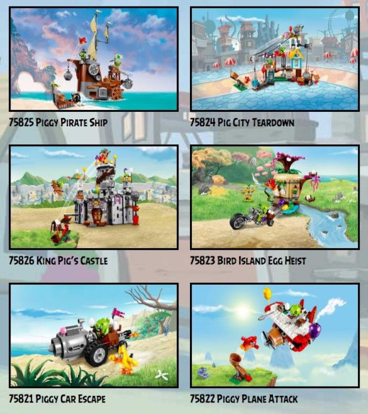 LEGO has six exclusive Angry Birds Movie sets, each with their own hidden BirdCode