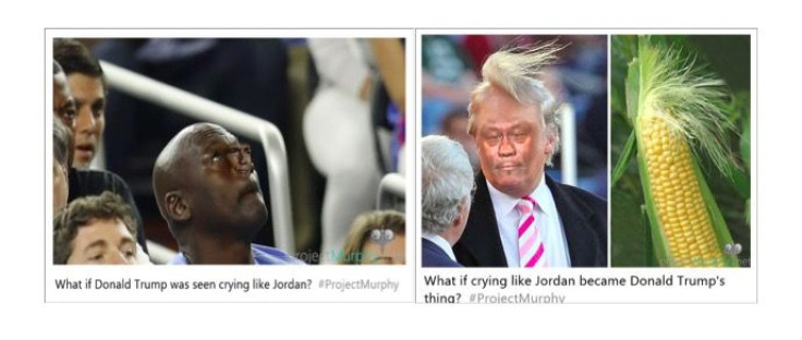 Trump meets crying Jordan on Project Murphy...