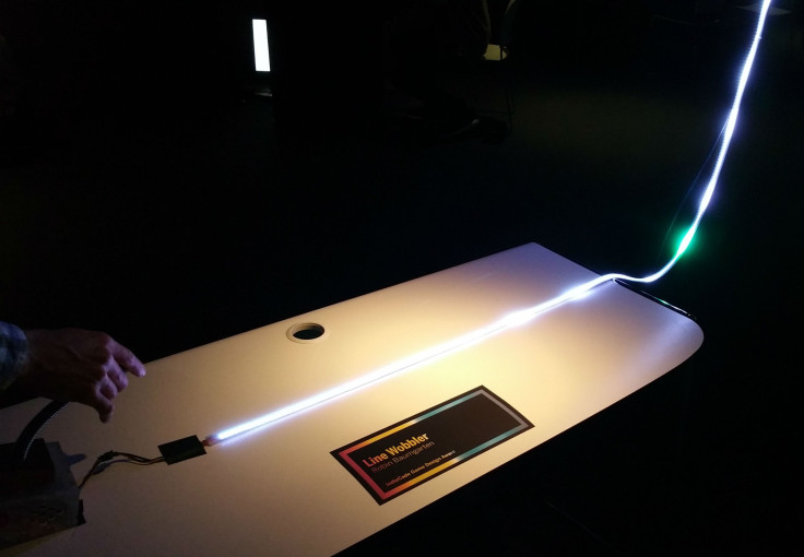 Part carnival skill test, part video game, Line Wobbler is a hit at Strange Arcade.